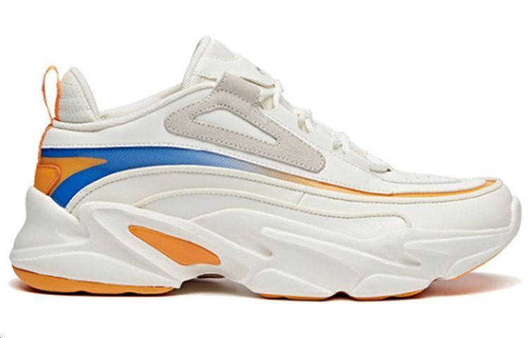 Order Anta Retro Baskets Basses Running ''Blanc Orange Bleu'' 112018881-1