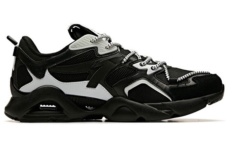 Anta Retro Running Shoes 'Black Grey' 圖 2