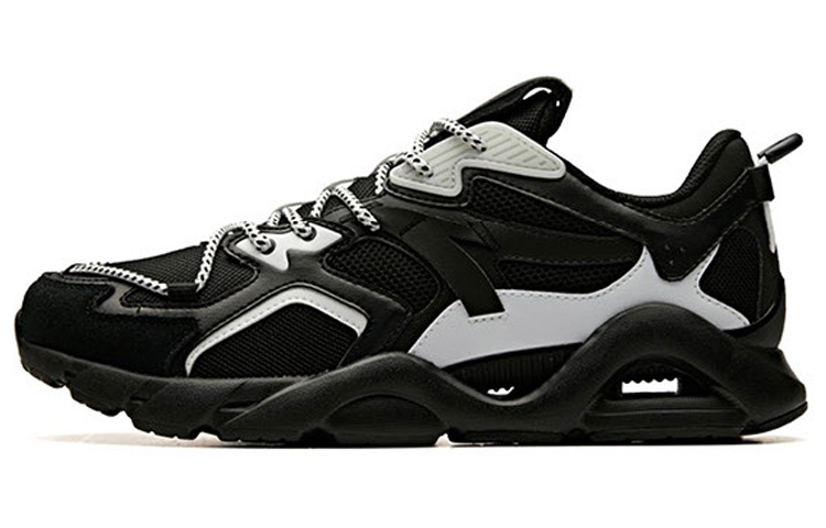 Anta Retro Running Shoes 'Black Grey' 91945535-5
