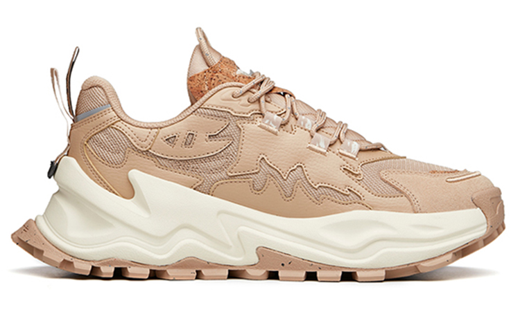 Order 安踏潮流百搭厚底休閒老爹鞋 藕粉