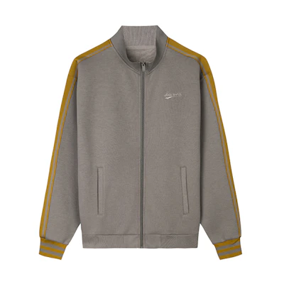 Anta Retro Sports Casual Jacket - Versatile Long Sleeve in Majestic Gray 172448713U-5