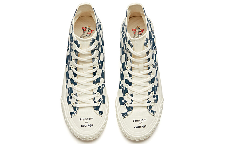 Lookbook Anta Retro Vulcanized Canvas 'Putih Biru' 11948680-10
