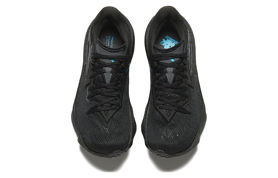 Lookbook Anta安踏 柏油路霸2.0 減震耐磨 低幫 跑步鞋 男款 黑灰