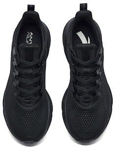 Anta安踏 跑步系列 網面舒適 低筒 跑步鞋 男款 黑碳灰 Lookbook Anta安踏 跑步系列 網面舒適 低筒 跑步鞋 男款 黑碳灰