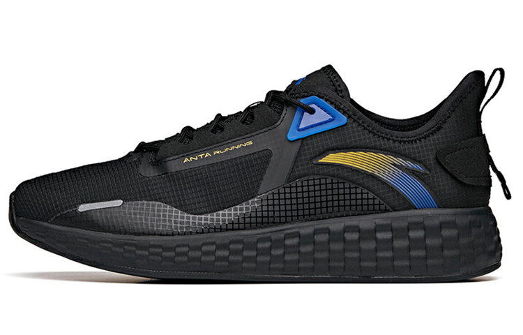 Anta Run Collection 'Black Blue Gold'