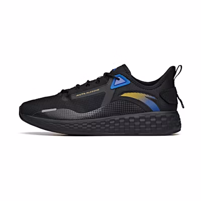 Anta Run Collection 'Black Blue Gold'