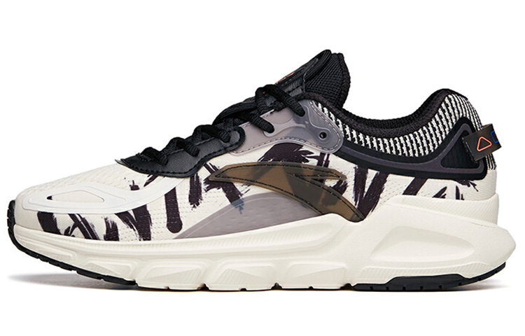 Anta Run Collection 'Black White Brown'