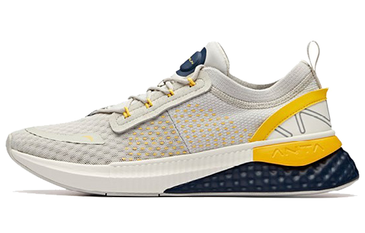 Anta Run Collection 'Grey Yellow Navy'