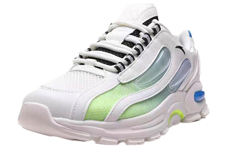 Lookbook Anta Runner Low ''Qianling Millennium Bianco Verde Blu'' 112028890-4