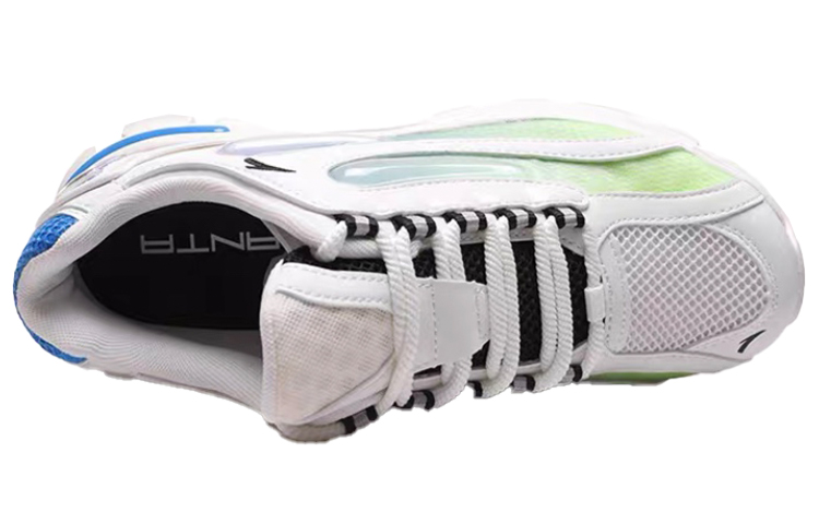 Anta RNNR Low 'Qianling Millennium White Green Blue' 圖 5