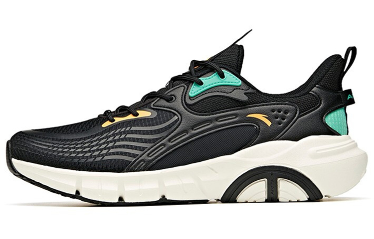 Anta Running 'Black Green Orange'