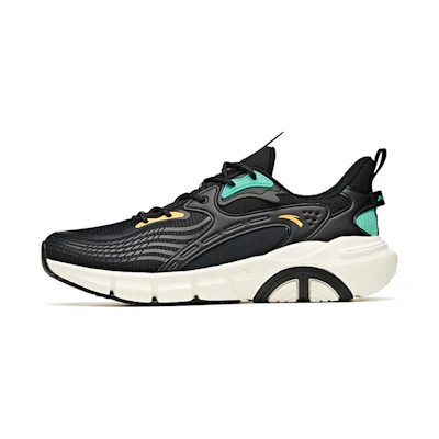 Anta Running 'Black Green Orange'