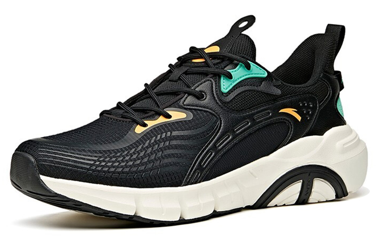 Anta Running 'Black Green Orange' 圖 2