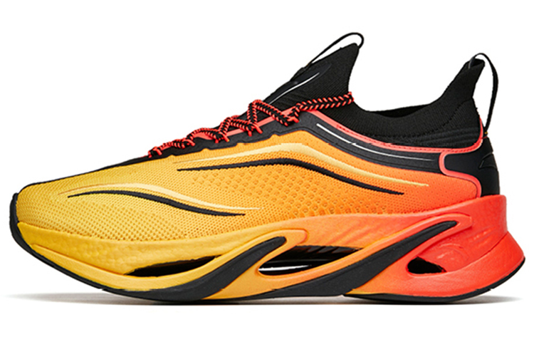Anta Running Series Sneakers Pro 'Yellow Red Black' 112145596-1