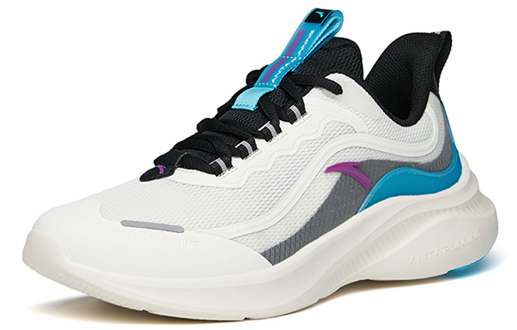 Anta Running Series Sneakers 'White Blue Black' 圖 3