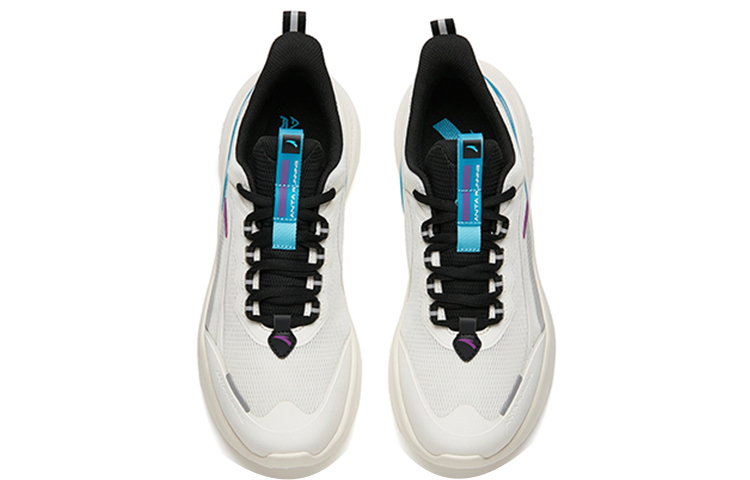 Anta Running Series Sneakers 'White Blue Black' 圖 4