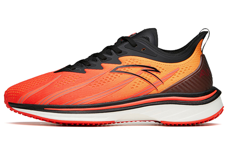 Anta Running Series Sneakers Wormhole Tech 'Orange Red Black' 112145566-1