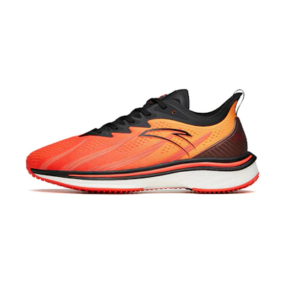 Anta Running Series Sneakers Wormhole Tech 'Orange Red Black'