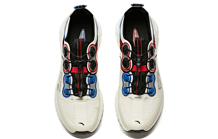 Anta Running Series Sneakers 'White Blue Red' 圖 3
