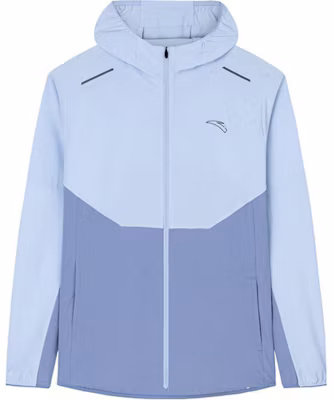 Anta Running Jacket Windproof UV Comfortable Coat - Blue/Gray 152435601-3 Buy Anta Running Jacket Windproof UV Comfortable Coat - Blue/Gray 152435601-3