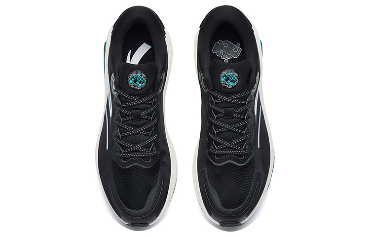 Anta Urban Running Shoes 'Black Green Blue' 圖 4