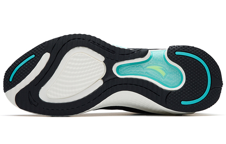 Anta Urban Running Shoes 'Black Green Blue' 圖 6