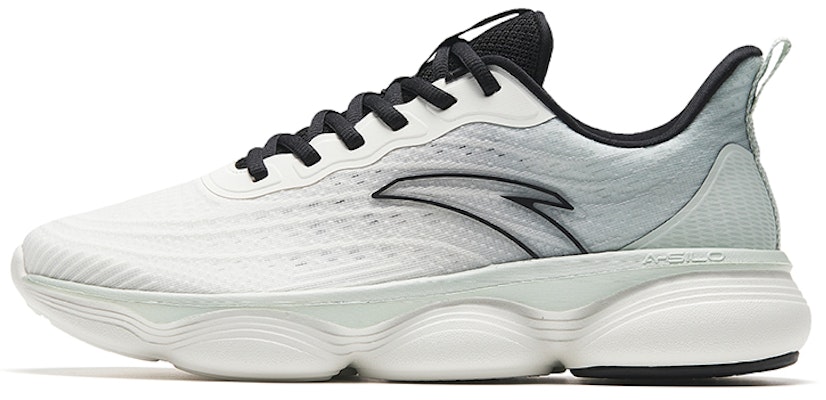 Anta安踏 舒適防滑 耐磨 低筒 跑步鞋 男款 白綠 Buy Anta安踏 舒適防滑 耐磨 低筒 跑步鞋 男款 白綠