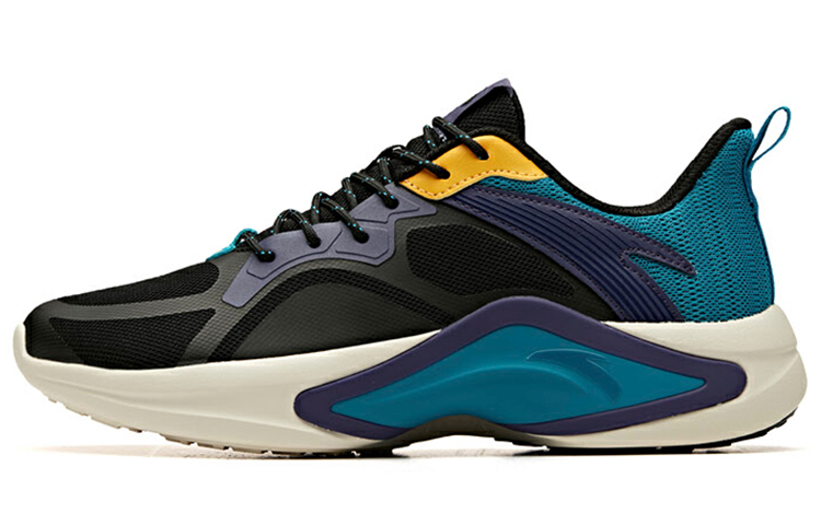 Anta Running Shoes 'Black Blue' 91945533-1