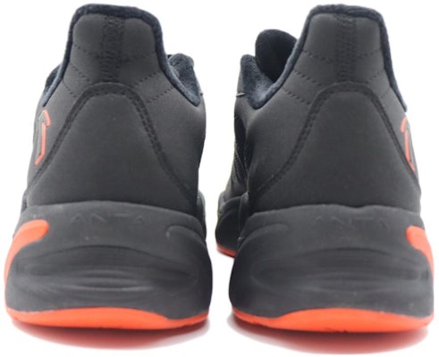 Anta安踏 跑步系列 加絨 減震防滑耐磨 跑步鞋 黑橙色 Shop Anta安踏 跑步系列 加絨 減震防滑耐磨 跑步鞋 黑橙色