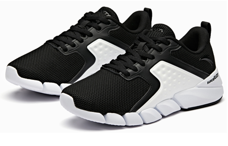 (W) Anta Running Series Sneakers 'Black White' 圖 3