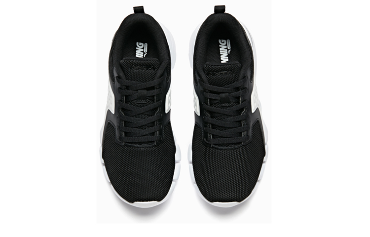 (W) Anta Running Series Sneakers 'Black White' 圖 4