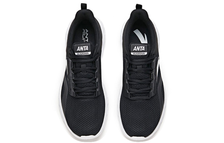 Lookbook 安踏 跑步系列 網面 休閒 跑步鞋 男款 黑白