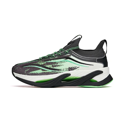 Anta Keep Moving Pro Running Shoes 'Black Green'