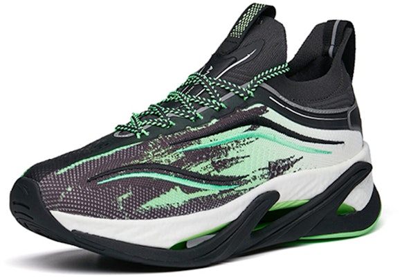 Zapatillas de Running Anta Keep Moving Pro 'Negro Verde' 112145596-6 Lookbook Zapatillas de Running Anta Keep Moving Pro 'Negro Verde' 112145596-6