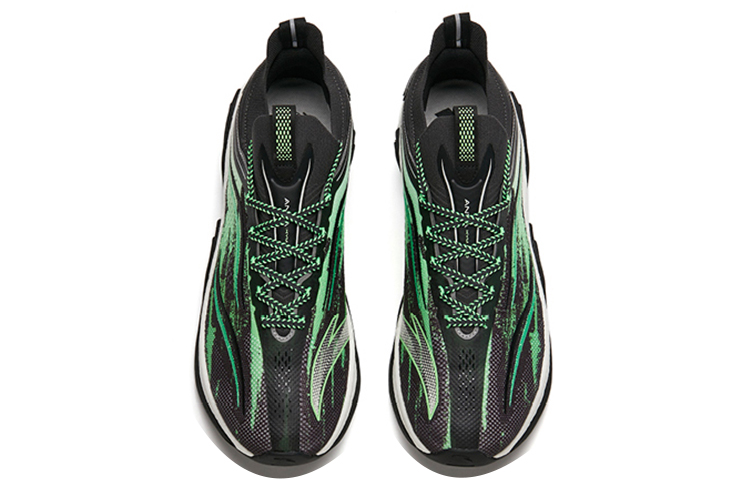 Shop Zapatillas de Running Anta Keep Moving Pro 'Negro Verde' 112145596-6