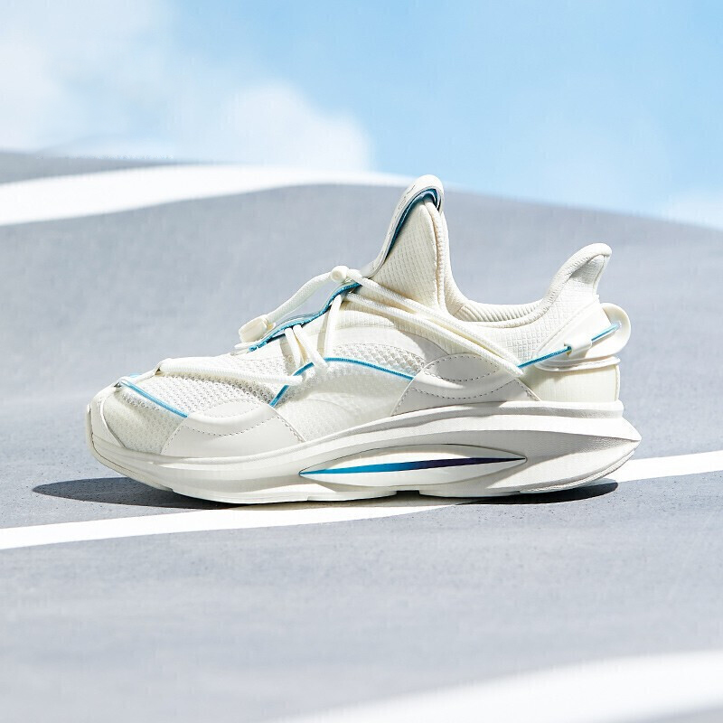 Details for Anta安踏 跑步系列 飛碟 防滑耐磨 低幫 跑步鞋 象牙白