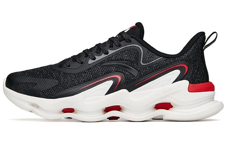 Anta Runninng Series Sneakers 'Black White Red'