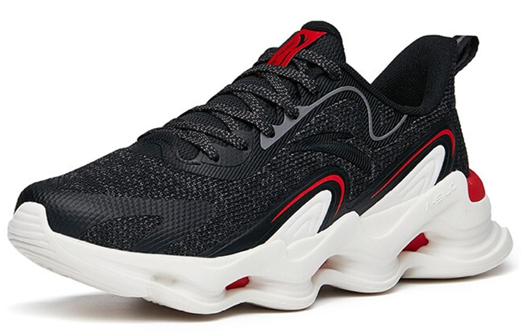 Anta Runninng Series Sneakers 'Black White Red' 圖 2