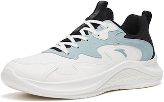 안타 러닝 '매버릭 가죽 통기성' 화이트 블랙 블루 912315573-3 Order 안타 러닝 '매버릭 가죽 통기성' 화이트 블랙 블루 912315573-3