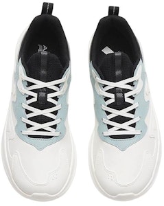 安踏跑步系列“皮革耐用透气”白黑蓝 912315573-3 Lookbook 安踏跑步系列“皮革耐用透气”白黑蓝 912315573-3