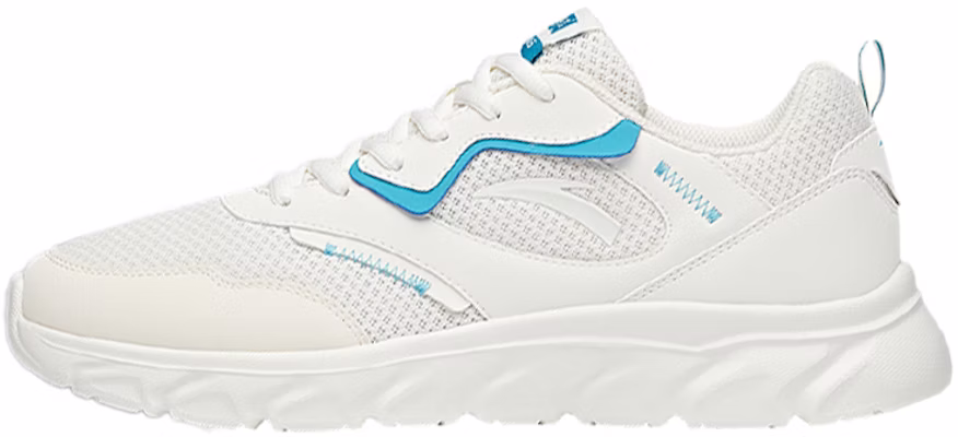 安踏跑步系列 輕便透氣減震運動跑步鞋 白藍色 Buy 安踏跑步系列 輕便透氣減震運動跑步鞋 白藍色