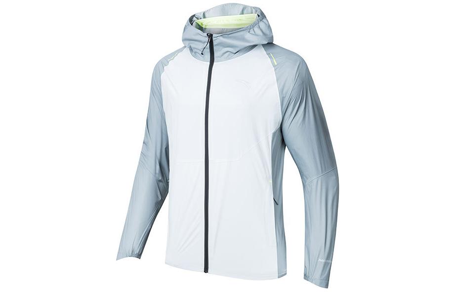 Anta Running Series Lightweight Breathable Jacket Salt Crystal Grey (). 152425604-3