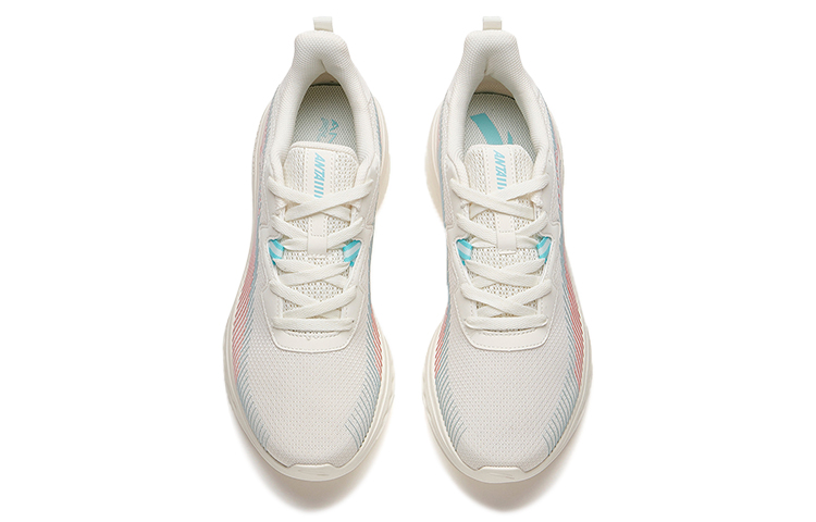 Anta Running Series Sneakers 'Beige Red blue' 圖 3