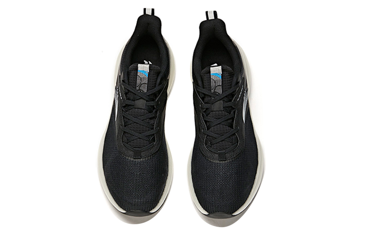 Shop Anta Run Collection 'Black Blue White' 112125520-1
