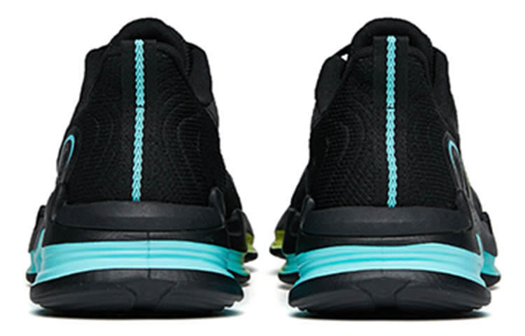 Shop Anta安踏 跑步系列 漣 減震防滑耐磨 低筒 跑步鞋 黑色