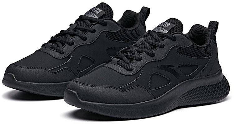 安踏跑步系列舒適輕便透氣低幫跑步鞋男款黑色 Order 安踏跑步系列舒適輕便透氣低幫跑步鞋男款黑色