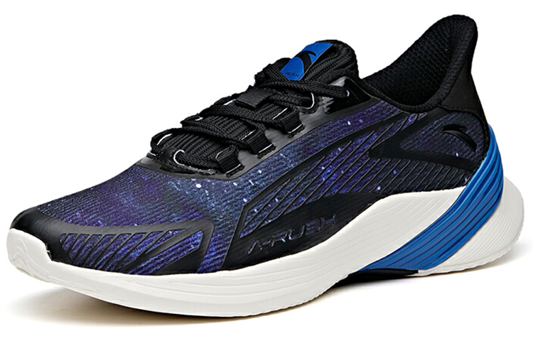 Lookbook Anta Running Series Low ''Zwart Blauw Comfort Casual Hardloopschoenen'' 112015580-3