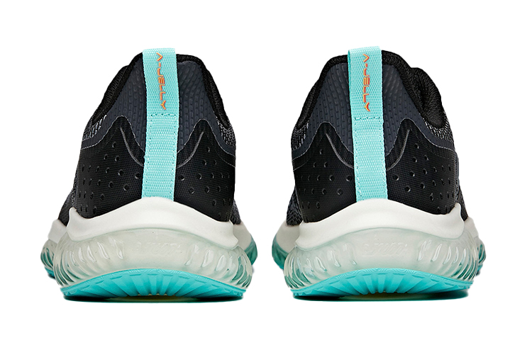 Anta A-Jelly A-Flashfoam Running Sneakers 'Black Blue' 圖 4