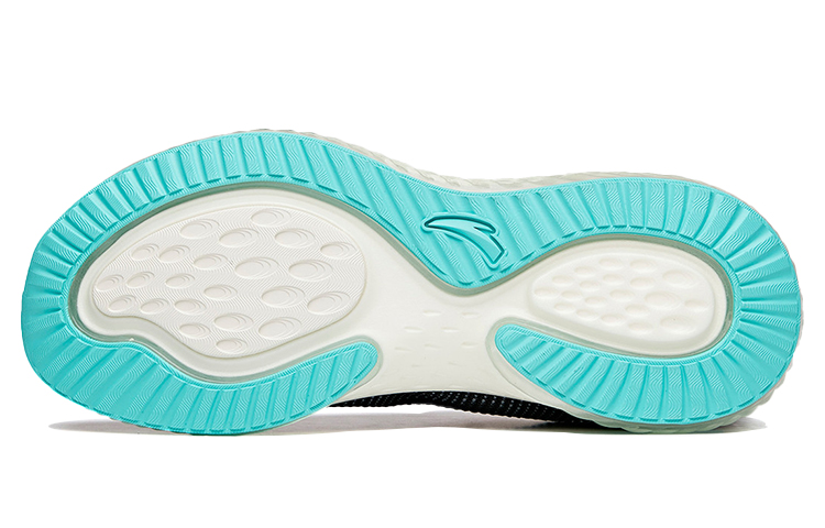 Anta A-Jelly A-Flashfoam Running Sneakers 'Black Blue' 圖 5