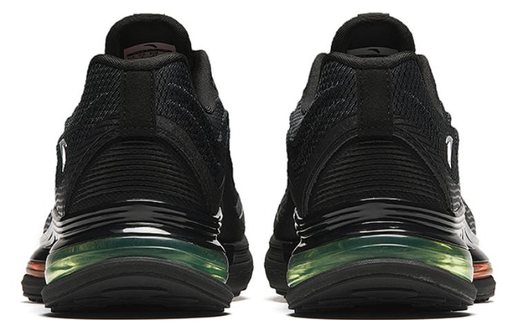 Lookbook 安踏 跑步系列 舒適百搭 減震耐磨 低幫 跑步鞋 男款 黑綠色